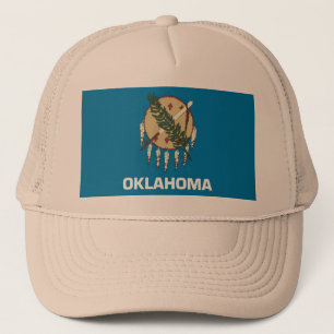 Casquette avec drapeau de l'État de l'Oklahoma - É
