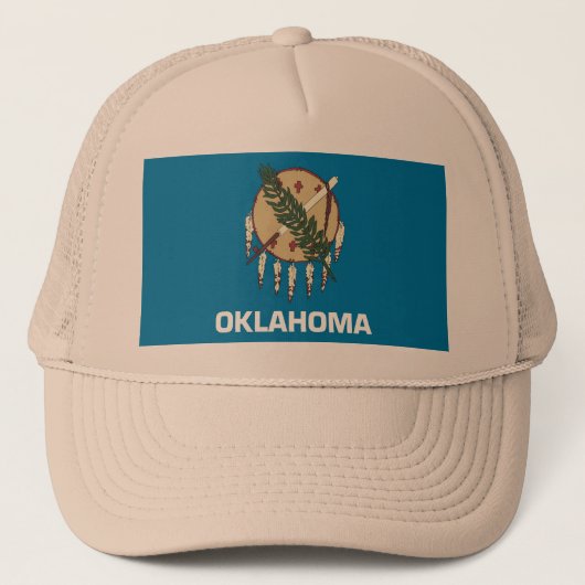 Casquette avec drapeau de l'État de l'Oklahoma - É (Devant)
