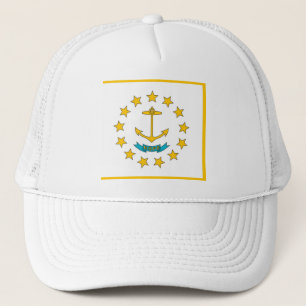 Casquette avec drapeau de l'Etat de Rhode Island -