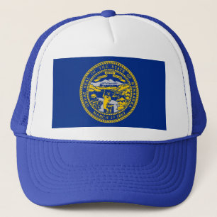 Casquette avec drapeau de l'État du Nebraska - Éta