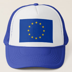 Casquette avec drapeau de l'Union européenne