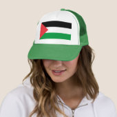 Casquette avec Drapeau de Palestine (En situation)