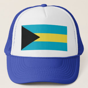Casquette avec drapeau des Bahamas
