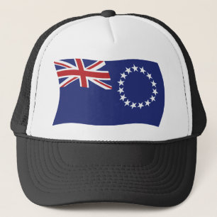 Casquette avec Drapeau des Îles Cook
