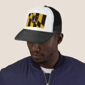 Casquette avec Drapeau du Baltimore, Maryland, Éta (En situation)