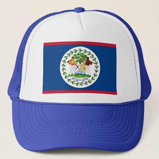 Casquette avec Drapeau du Belize (Devant)
