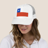 Casquette avec drapeau du Chili (En situation)