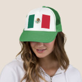 Casquette avec drapeau du Mexique (En situation)