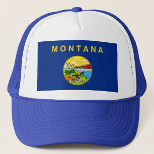 Casquette avec Drapeau du Montana Etat - USA