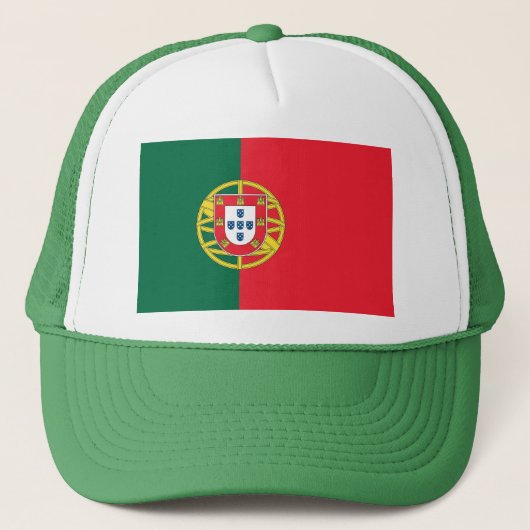Casquette avec drapeau du Portugal (Devant)