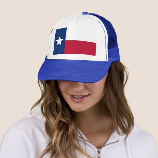 Casquette avec Drapeau du Texas Etat - USA (En situation)