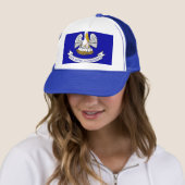 Casquette avec Drapeau Louisiana State - USA (En situation)