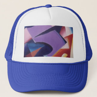 Casquette avec impression suprématiste pour usage