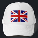 Casquette avec le drapeau britannique union jack<br><div class="desc">Casquette avec le drapeau britannique union jack. Idée cadeau la moins chère pour les événements nationaux. Couleurs anglaises rouge blanc et bleu.</div>