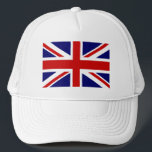 Casquette avec le drapeau britannique union jack<br><div class="desc">Casquette avec le drapeau britannique union jack. Idée cadeau la moins chère pour les événements nationaux. Couleurs anglaises rouge blanc et bleu.</div>