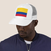 Casquette avec le drapeau de la Colombie (En situation)