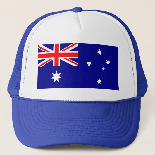 Casquette avec le drapeau de l'Australie (Devant)