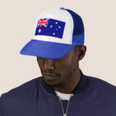 Casquette avec le drapeau de l'Australie (En situation)