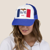Casquette avec le drapeau de l'État de l'Iowa - Ét (En situation)