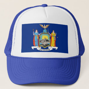 Casquette avec le drapeau de l'État de New York -