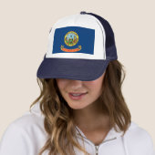 Casquette avec le drapeau de l'Etat d'Idaho - USA (En situation)