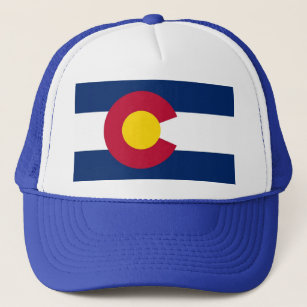 Casquette avec le drapeau de l'état du Colorado -