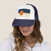 Casquette avec le drapeau de Tulsa, Oklahoma (En situation)