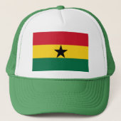 Casquette avec le drapeau du Ghana (Devant)