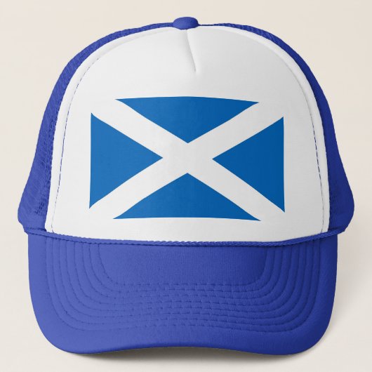 Casquette avec le drapeau écossais (Devant)