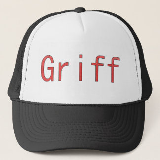 Casquette avec le logo rouge