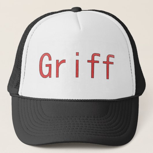 Casquette avec le logo rouge (Devant)