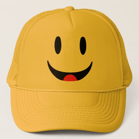 Casquette Avec le visage de langue (Devant)