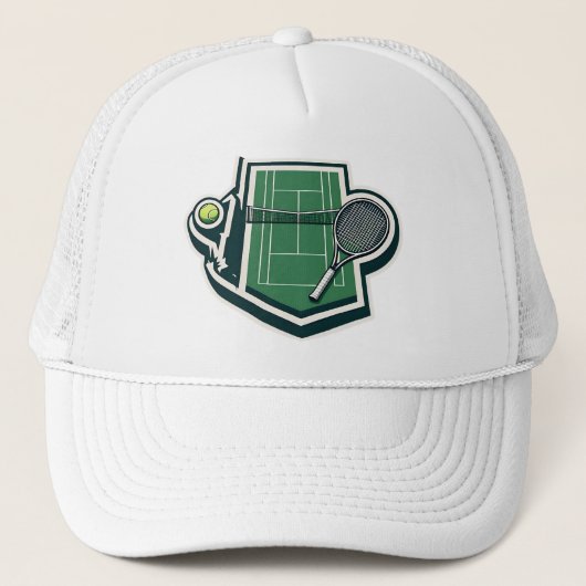Casquette avec logo tennis (Devant)