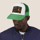 Casquette Avec Oiseaux (En situation)
