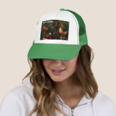 Casquette Avec Oiseaux (En situation)