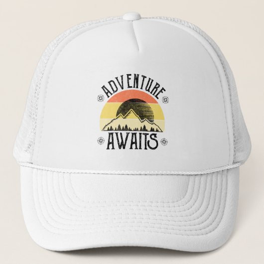 Casquette Aventure Attend (Devant)