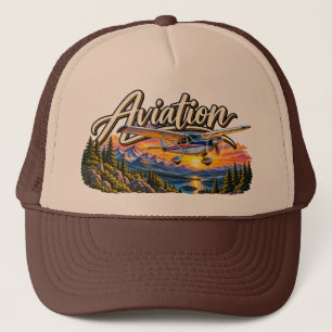 Casquette Aventure d'aviation en montagne