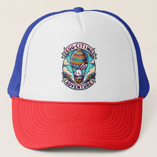 Casquette Aventure Egg-Citante (Devant)