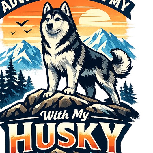 Casquette Aventurier avec mon Husky