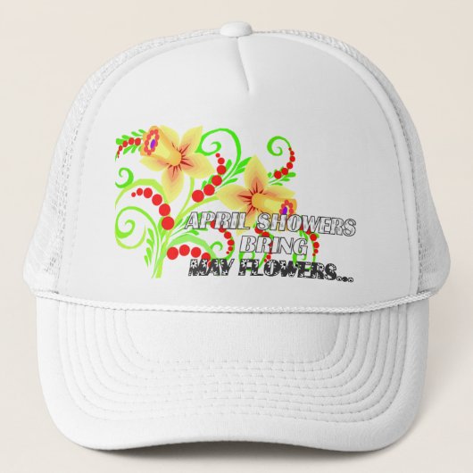 Casquette Averses d'avril - (Devant)