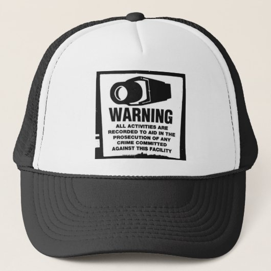 Casquette Avertissement #2 (Devant)