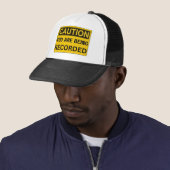 Casquette Avertissement Enregistré (En situation)