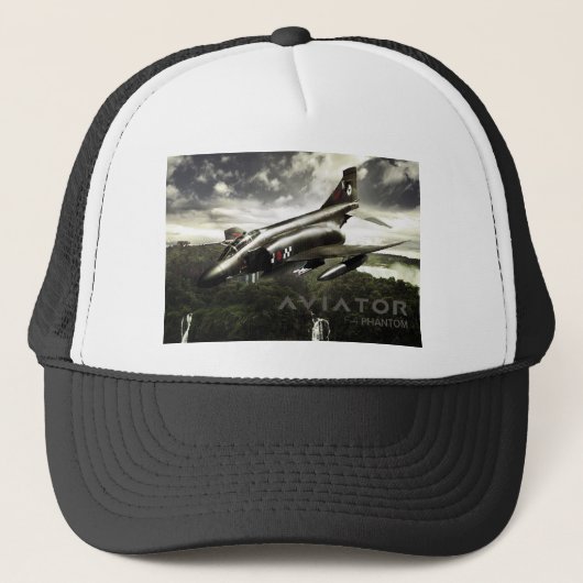 Casquette Avion de chasse du fantôme F-4 (Devant)
