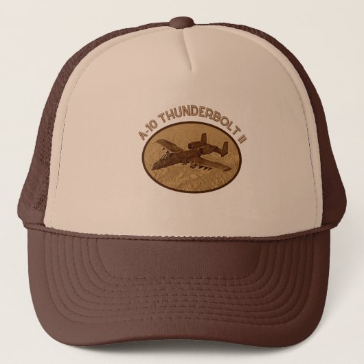 Casquette Avion de chasse Thunderbolt II A-10 "Warthog" (Devant)