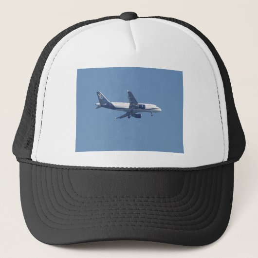 Casquette Avion de ligne grec (Devant)