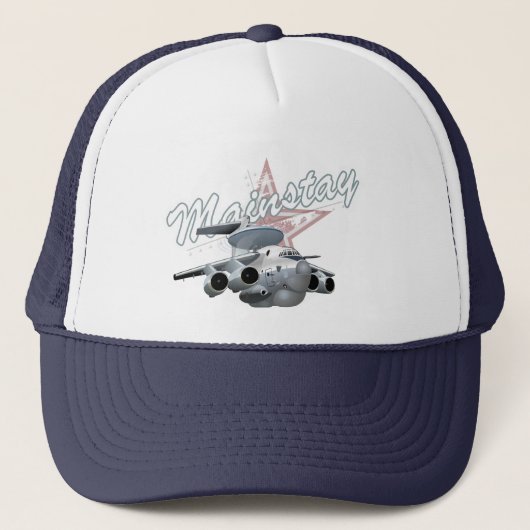 Casquette Avion militaire de dessin (Devant)