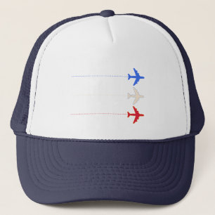 Casquette avions de lignes aériennes