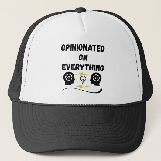 Casquette Avis Sur Tout (Devant)
