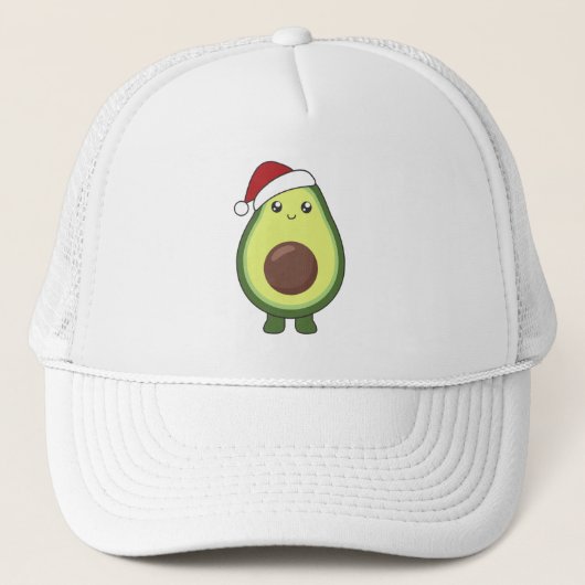 Casquette Avocado illuminations de Noël Drôle Avocados (Devant)