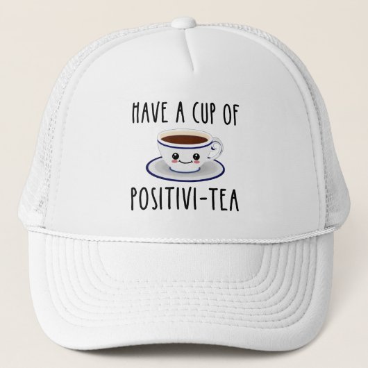 Casquette Avoir Une Coupe De Positivi-Tea (Devant)